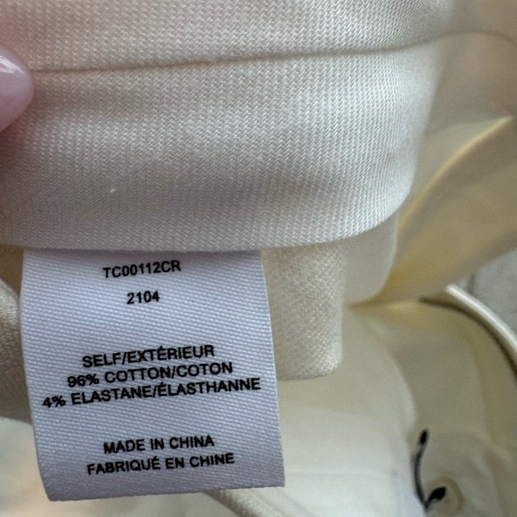 Derek Lam 10 Crosby Kelis Straight Leg Sailor Pants Off White - Picture 10 of 11